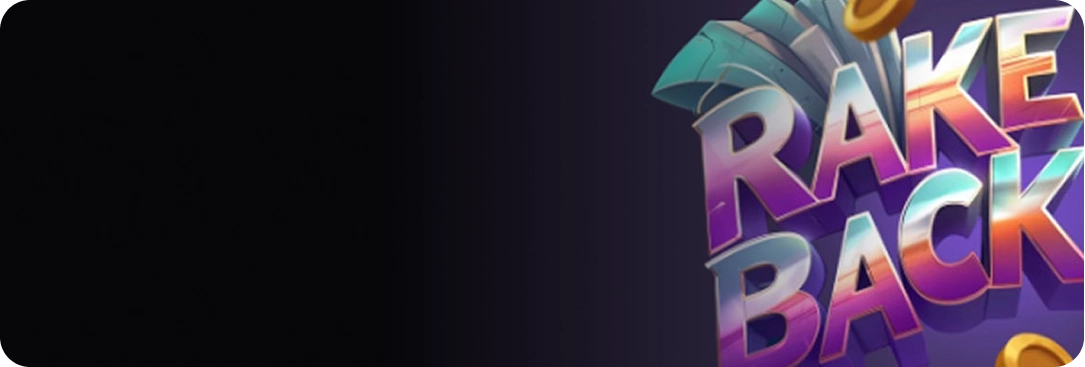 Promozione Rakeback con grafica vivace – logo del casinò Coolzino